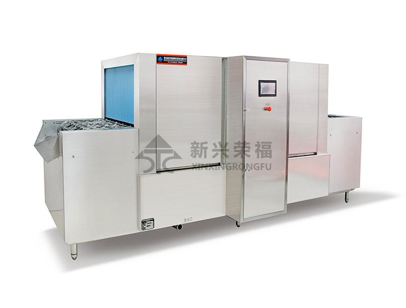 洗箱洗碗一体机+热风循环消毒库，餐具洗净消毒存储一站式解决